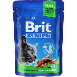   Brit Premium Chicken Slices Sterilised 100 г (8595602506033)