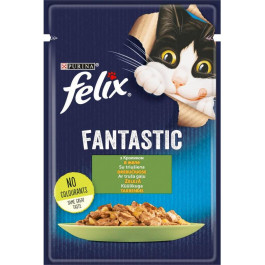   Felix Fantastic с кроликом в желе 85 г (7613039835500)