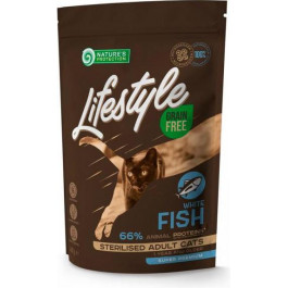   Nature's Protection Lifestyle Grain Free White Fish Sterilised Adult 1,5 кг (NPLS45802)