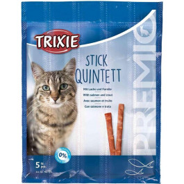   Trixie Premio Quadro Sticks SALMON & TROUT 4 шт 5 г (42725)