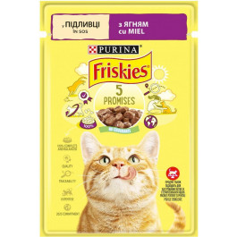   Friskies Кусочки в подливке с ягненком 85 г (7613036974431)