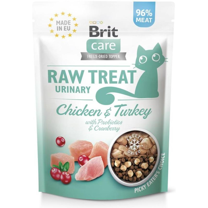 Brit Care Raw Treat Urinary Freeze-Dried 40 г (112188) - зображення 1