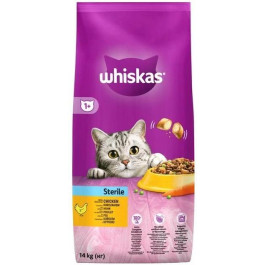   Whiskas Сухой корм для стерилизованных кошек С курицей 14 кг (5900951259418)