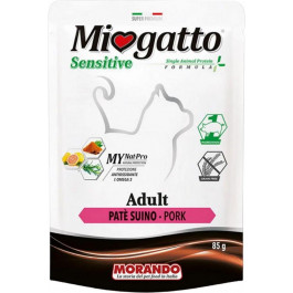   Morando MioGatto Sensitive Monoprotein Prosciutto 85 г (8007520083416)