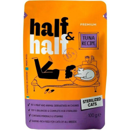   Half & Half Tuna Recipe Sterilised Cats 100 г (20888)