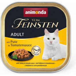   Animonda Vom Feinsten Adult With Turkey In Tomato Sauce 100 г (4017721833608)