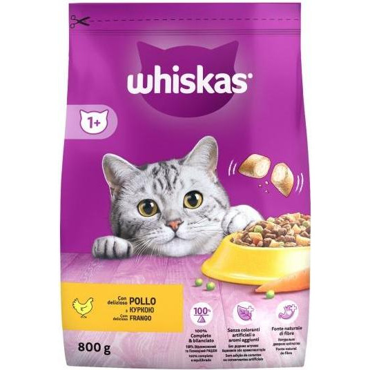 Whiskas З куркою 0,8 кг (5998749144367) - зображення 1