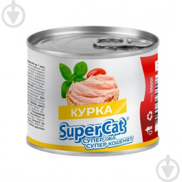   SuperCat паштет з куркою, 200г (4823089348926)