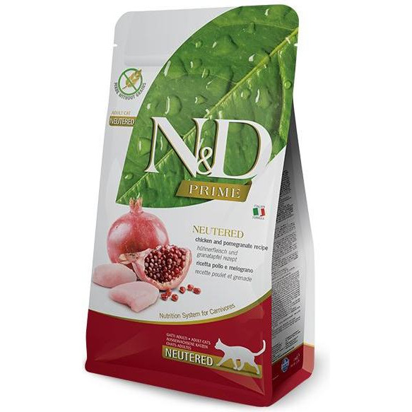 Farmina N&D Prime Grain Free Adult Neutered Chicken 0,3 кг 156407 - зображення 1