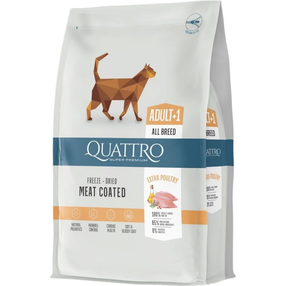 Quattro Cat Adult Poultry 7 кг (4770107249966) - зображення 1