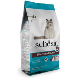   Schesir Sterilized & Light Fish 10 кг (ШКВСР10)