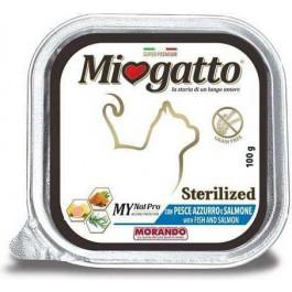   Morando Miogatto Sterilized Fish and Salmon 100 г (8007520086301)