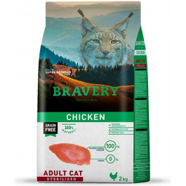   Bravery Adult Sterilized Chicken 2 кг 8436538947678