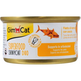   GimCat ShinyCat Duo Superfood с тунцом и тыквой 70 г (G-414737)