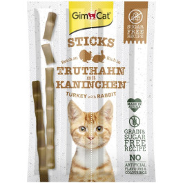   GimCat Sticks Turkey & Rabbit 4 шт G-420905/420530