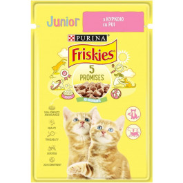   Friskies Junior з куркою в підливці 85 г (7613036962292)