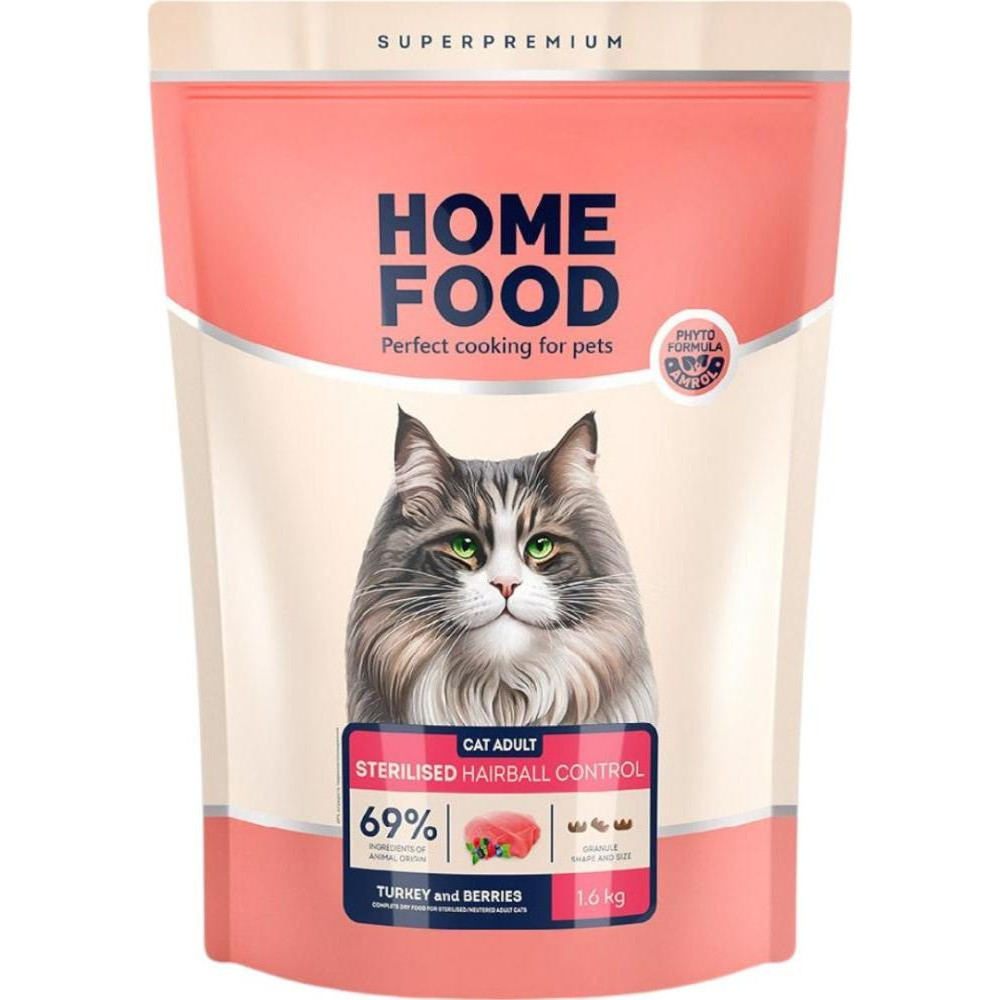 Home Food Hairball Control 1,6 кг - зображення 1