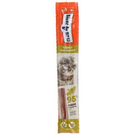   Клуб 4 Лапи Premium Meat Stick с индейкой и кроликом 5 г (4820083908187)