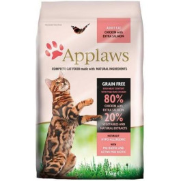   Applaws Adult Cat Chicken with Extra Salmon 7,5 кг (5060122491648)