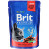 вологий корм Brit Premium Cat Beef Stew & Peas 100 г (100270 /505982)