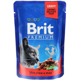   Brit Premium Cat Beef Stew & Peas 100 г (100270 /505982)