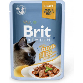   Brit Premium Cat Tuna Fillets Gravy 85 г 111252/548