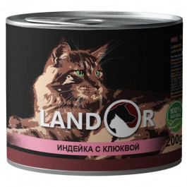   Landor Sterilized Turkey With Cranberries 200 г (42502315391