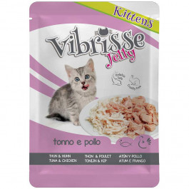   Vibrisse&Tobias Kitten tuna & chicken in jelly 70 г (8023222169906)