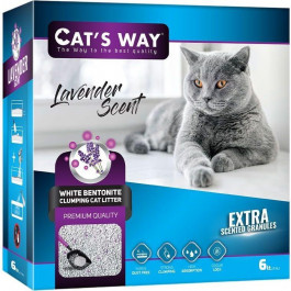   Cat's Way лаванда + фіолетові гранули 6 л (8682162004304)