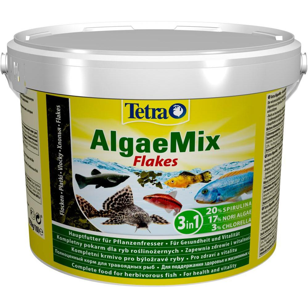 Tetra Algae Mix Flakes 10 л (4004218284746) - зображення 1