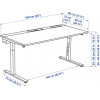 IKEA MITTZON 160х80 (195.291.24) - зображення 9