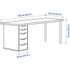 IKEA LAGKAPTEN/ALEX (494.319.27) - зображення 7