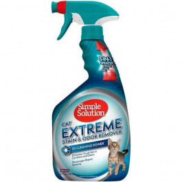   Simple Solution Нейтралізатор запаху та плям посиленої дії  Extreme Cat Stain & Odor Remover 946 мл (0010279106211)