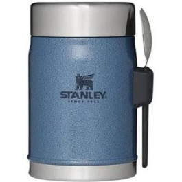   Stanley Classic Legendary Food Jar + Spork 0.4 л Hammertone Lake (10-09382-081)