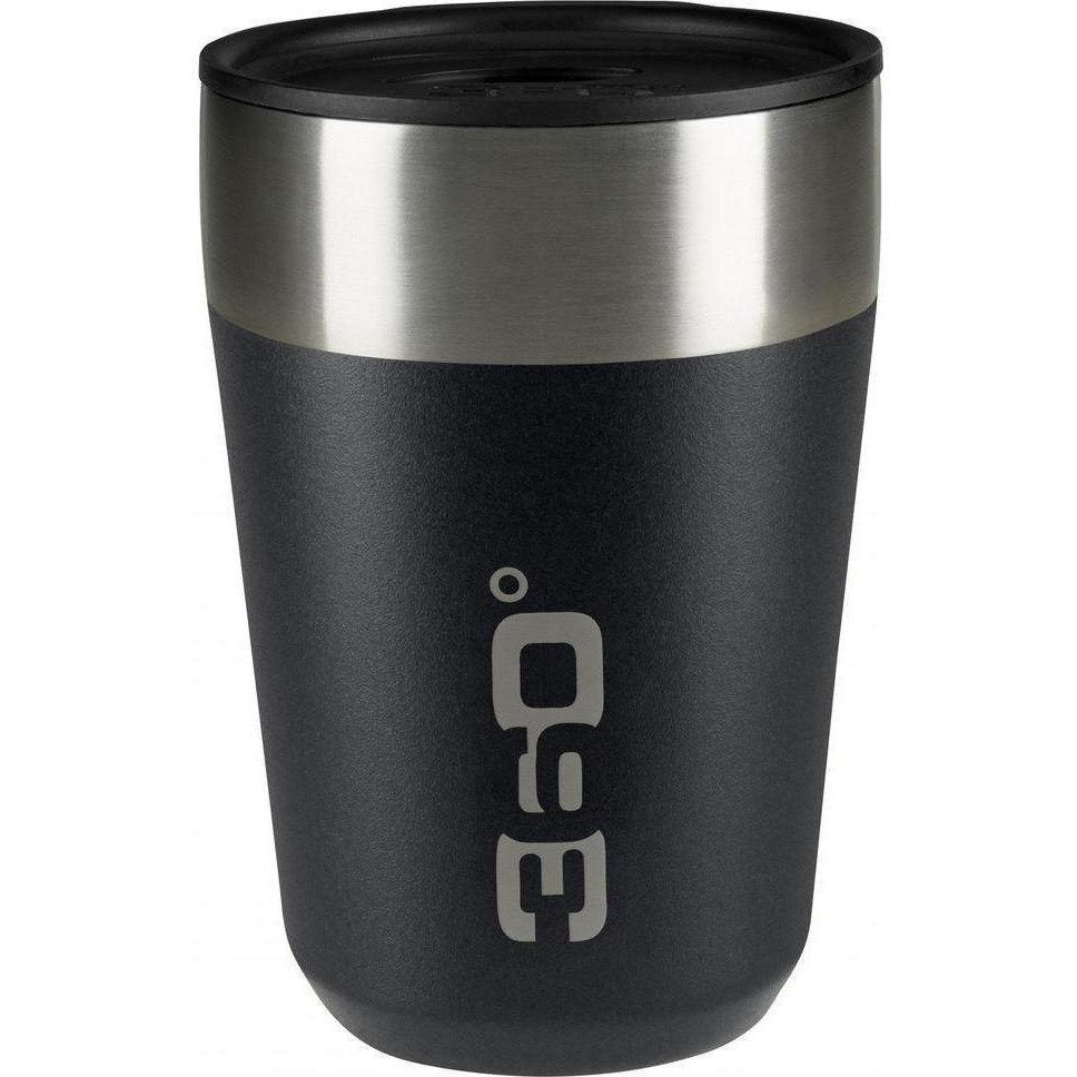 Sea to Summit Vacuum Insulated Stainless Travel Mug Black 0.35л (360BOTTVLREGBK) - зображення 1