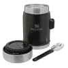 Stanley Classic Legendary Food Jar + Spork 0.4 л Matte Black (10-09382-005) - зображення 2