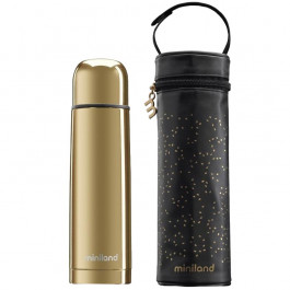   Miniland DELUXE THERMOS 500 мл Gold + термосумка (89256)