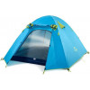 Naturehike P-Series 3P UPF 50+ Family Camping Tent NH18Z033-P, sea blue - зображення 1