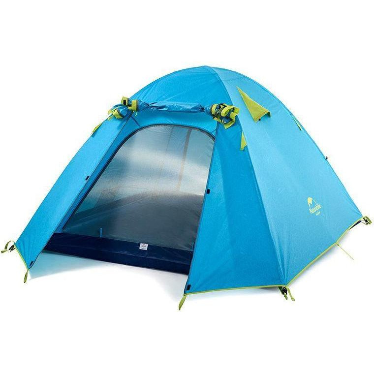 Naturehike P-Series 3P UPF 50+ Family Camping Tent NH18Z033-P, sea blue - зображення 1