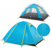 Naturehike P-Series 3P UPF 50+ Family Camping Tent NH18Z033-P, sea blue - зображення 3