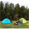 Naturehike P-Series 3P UPF 50+ Family Camping Tent NH18Z033-P, sea blue - зображення 6