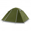 Naturehike P-Series 2P UPF 50+ Family Camping Tent NH18Z022-P, white - зображення 1