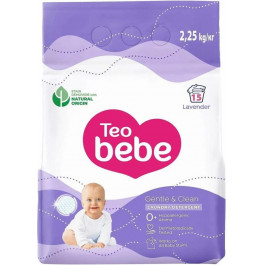   Teo Bebe Пральний порошок  Gentle & Clean Lavender 2.25 кг (3800024048449)