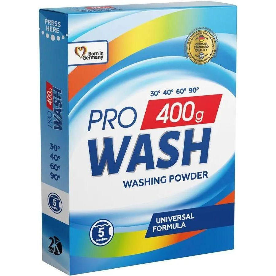 Pro Wash Пральний порошок універсальний, 400 г (4262396140944) - зображення 1