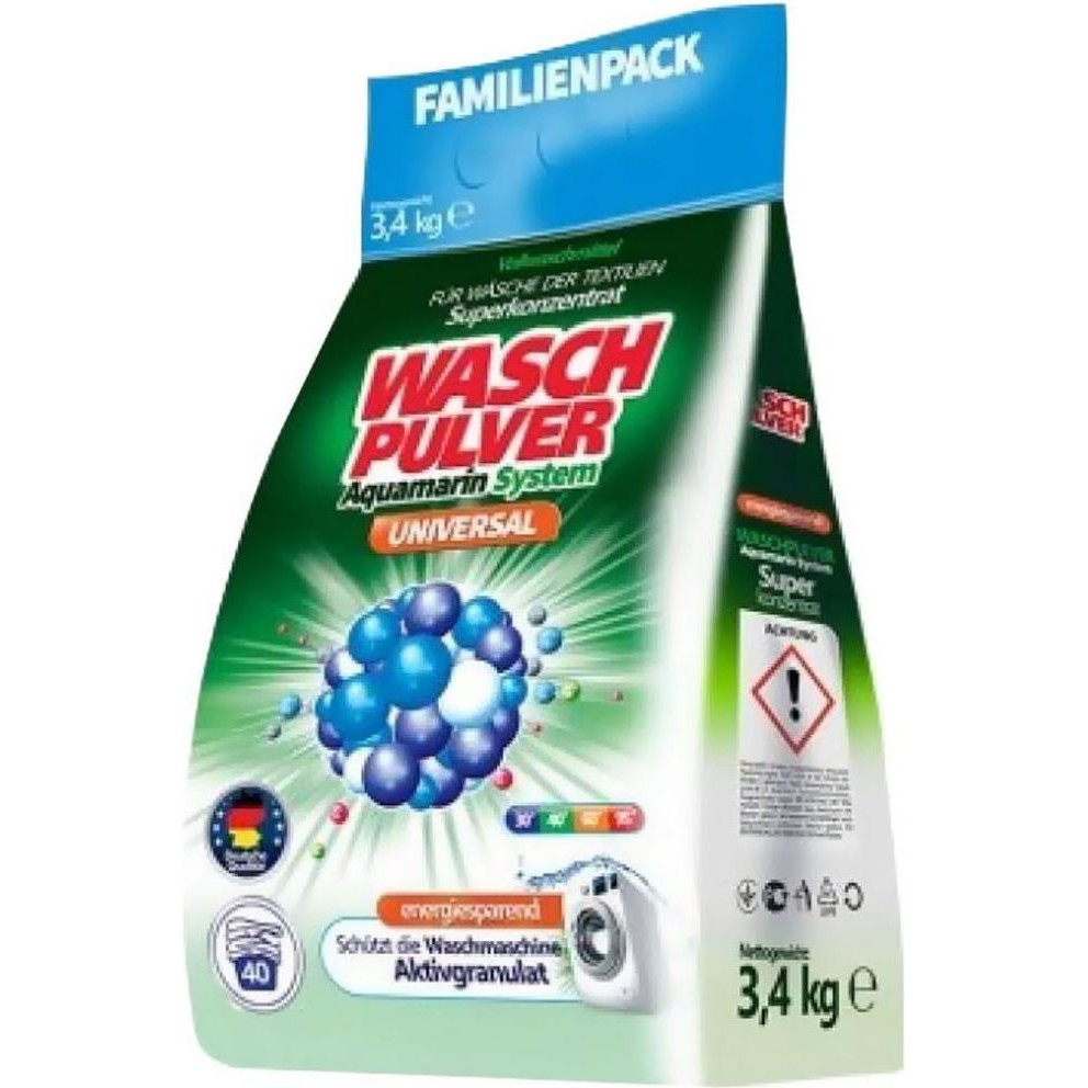 Wasch Pulver Пральний порошок Universal 3,4 кг (4260418932355) - зображення 1