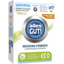   Alles GUT! Cтиральный порошок Universal Washing Powder 3 кг (4820189880165)