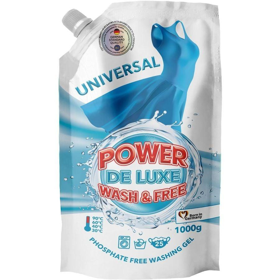 Power De Luxe Гель для прання Unversal 1 кг (4260637720863) - зображення 1