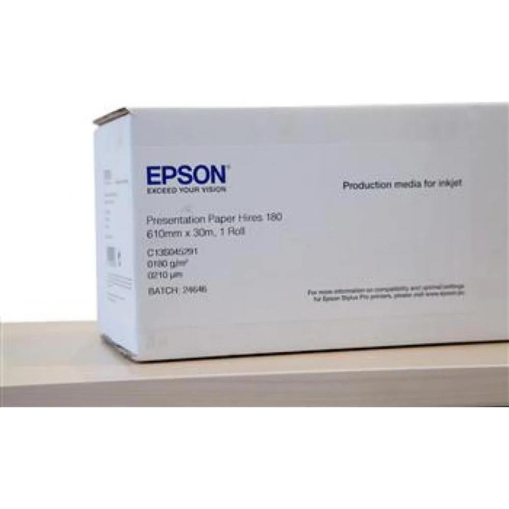 Epson Presentation Paper HiRes 180 24"x30m (C13S045291) - зображення 1