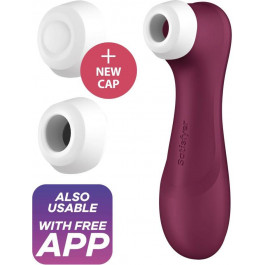   Satisfyer Pro 2 Generation 3 with Liquid Air Connect App Wine Red (SO7774)