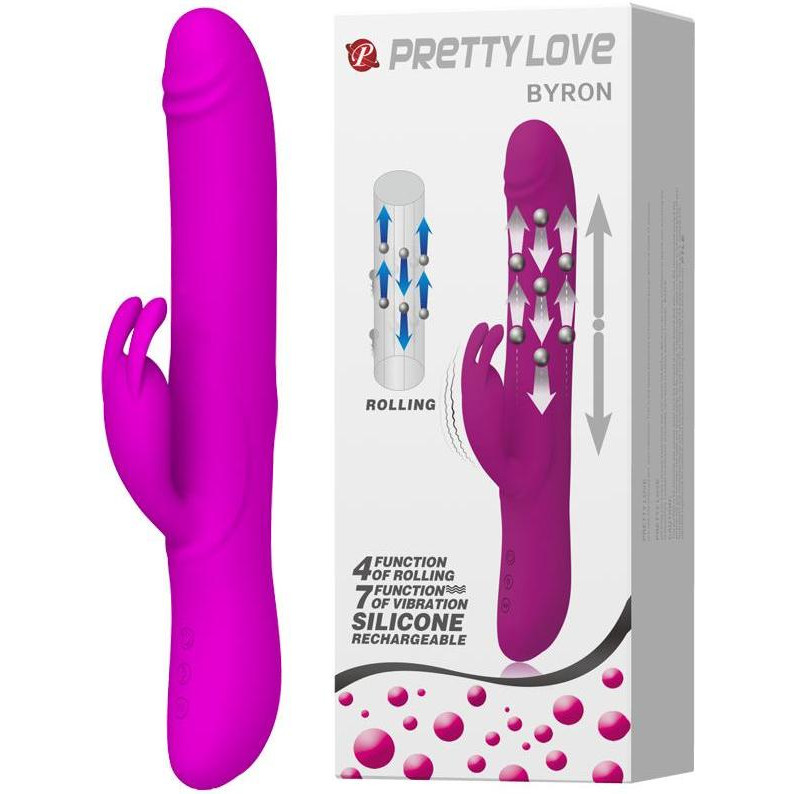 Pretty Love Byron Vibrator Purple (6603BI0375) - зображення 1